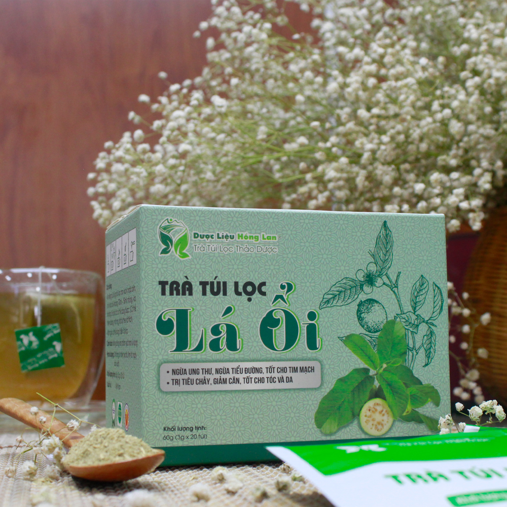 Lá ổi khô đóng gói 500g - công ty dược liệu hồng lan