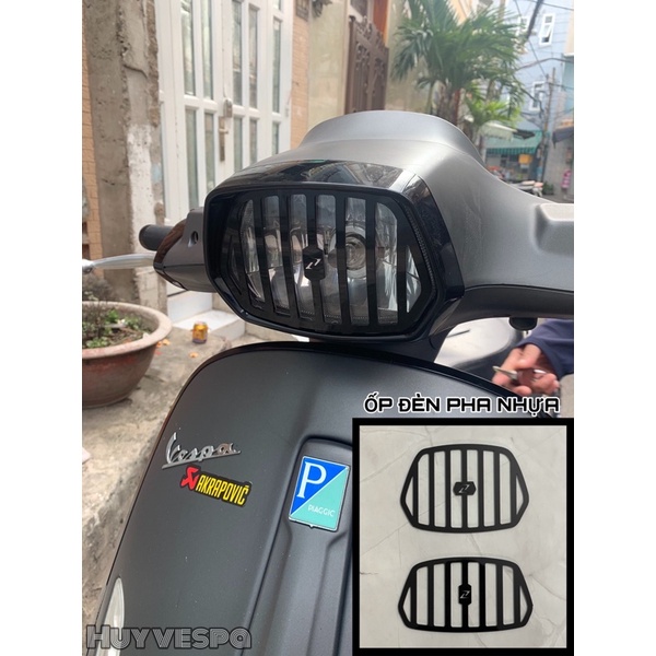 Ốp pha đèn cho Vespa Sprint (dùng cho pha đèn bóng halogen sợi tóc)