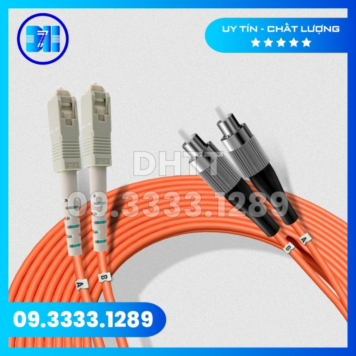 Dây nhảy quang Multimode OM2 - SC/FC Simplex/Duplex