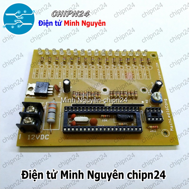 [1 cái] (A39) Mạch led 16 cổng tùy biến - HH000023