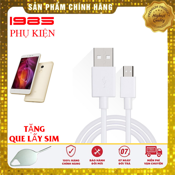 Cáp sạc nhanh xiaomi redmi note 4 note 4x chính hãng