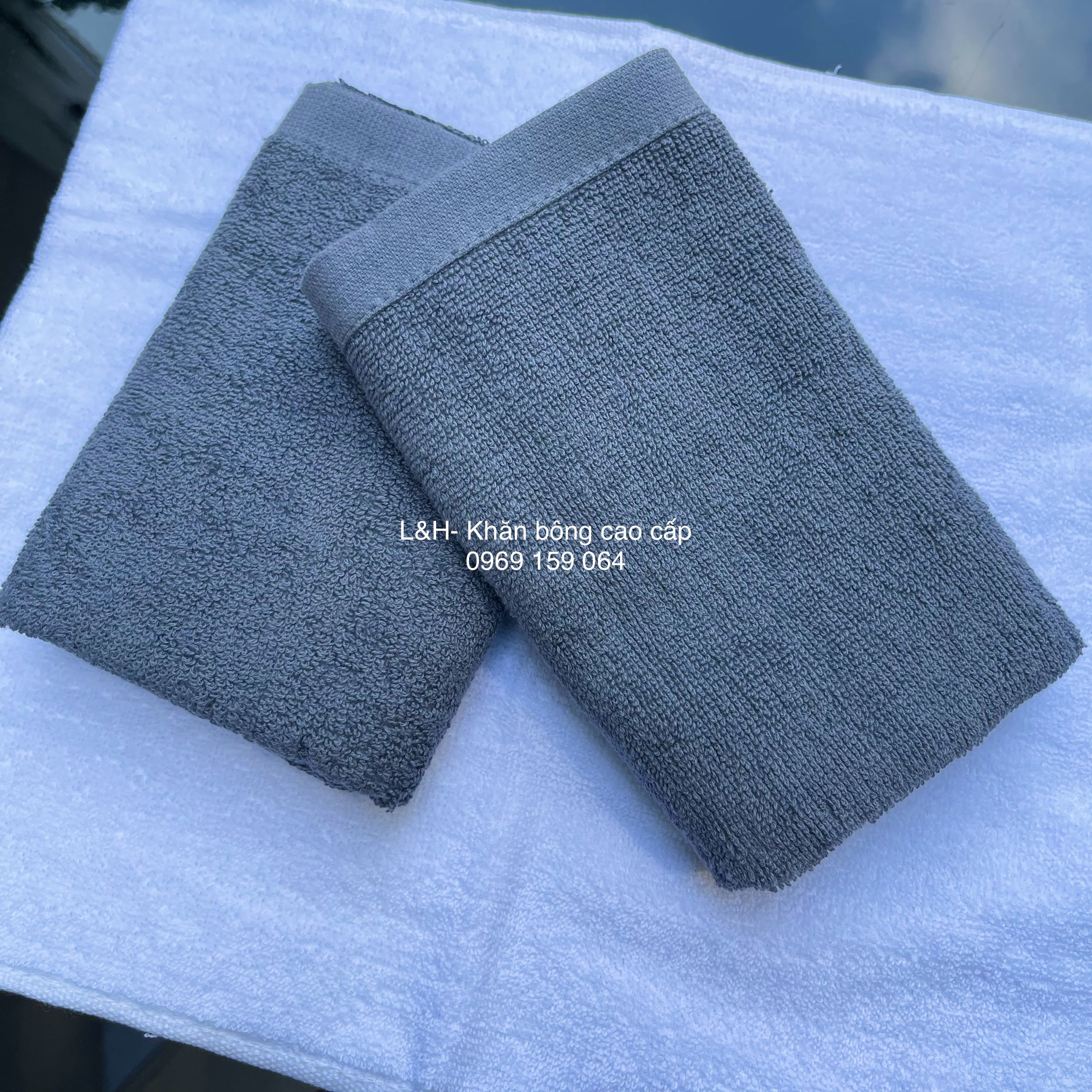 Khăn lau mặt cotton, modal cao cấp, kt 30 *50cm