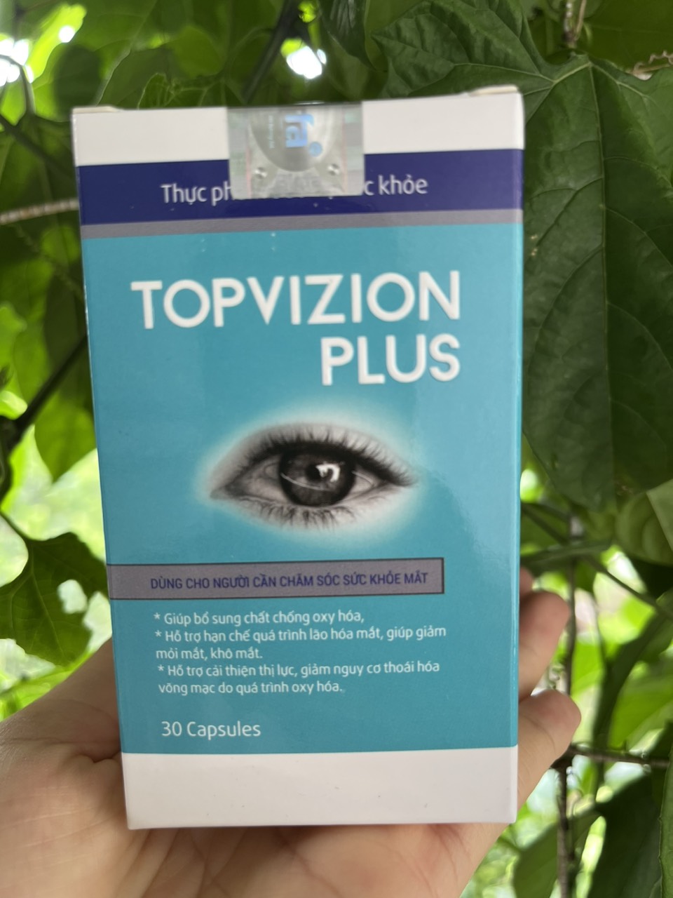 Topvizion plus giúp đôi mắt sáng khỏe