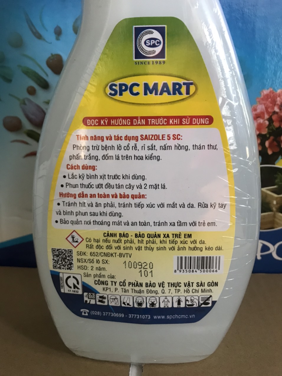DUNG DỊCH TRỪ BỆNH CÂY SAIZOLE 5SC