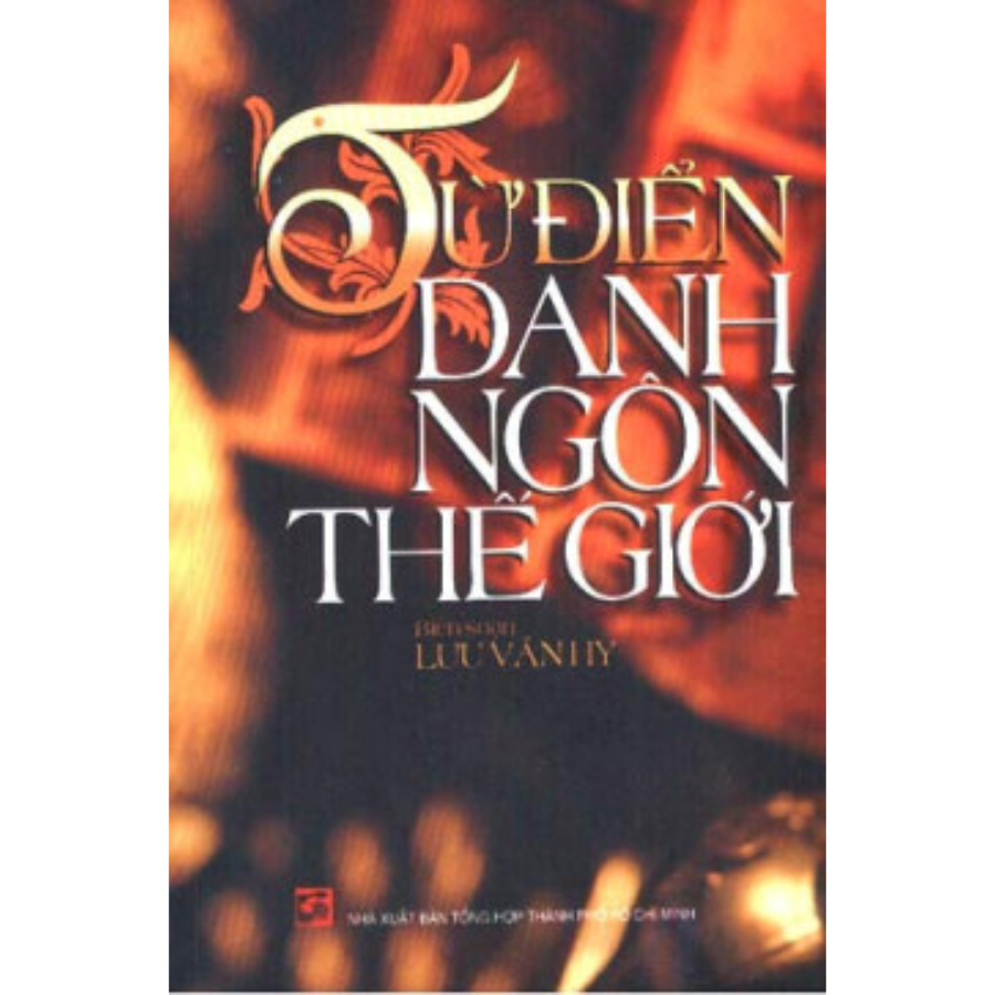 Sách - Từ điển danh ngôn thế giới - Vanlangbooks