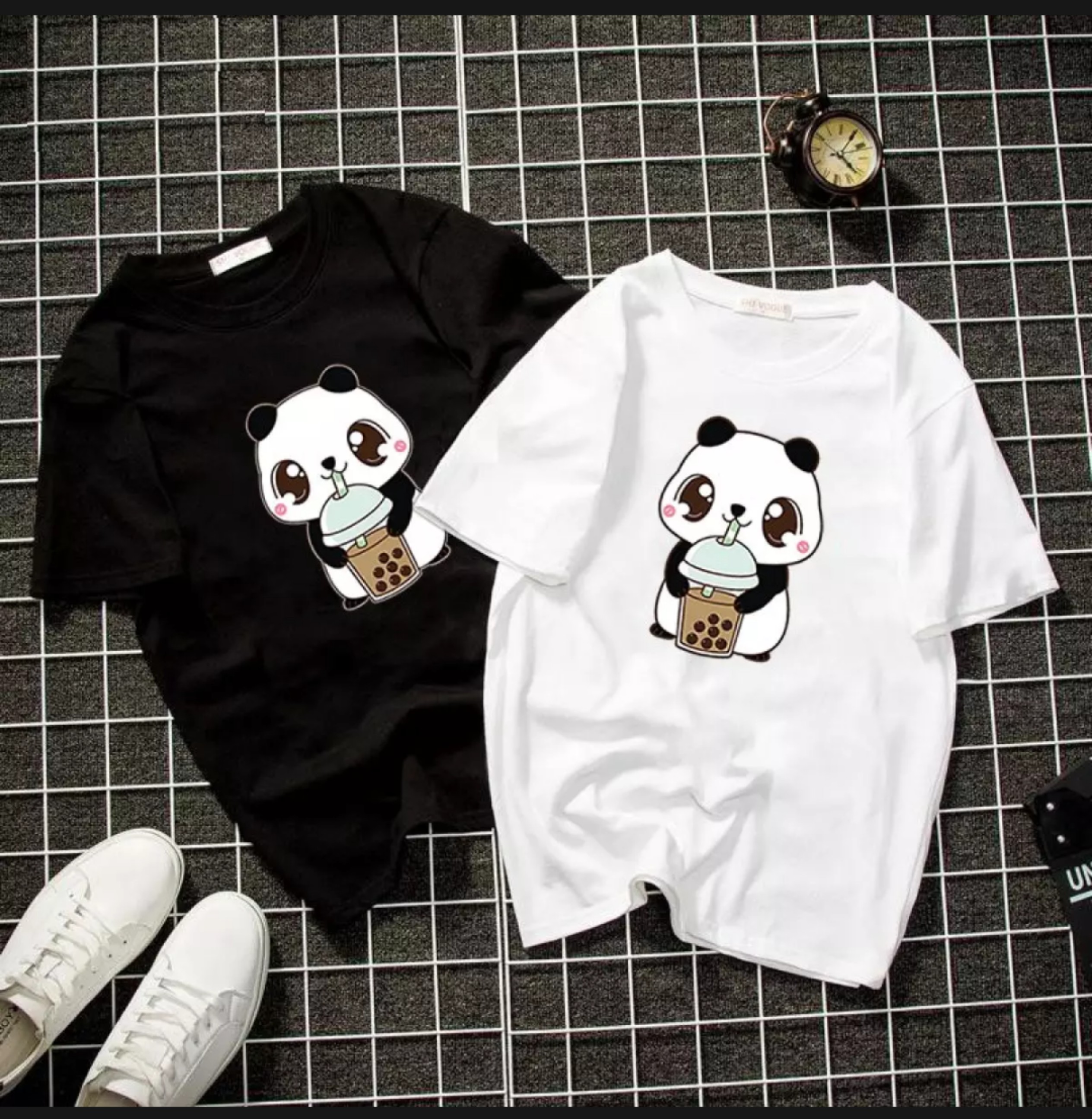 SET ÁO ĐÔI IN HÌNH CUTE NGỘ NGHĨNH