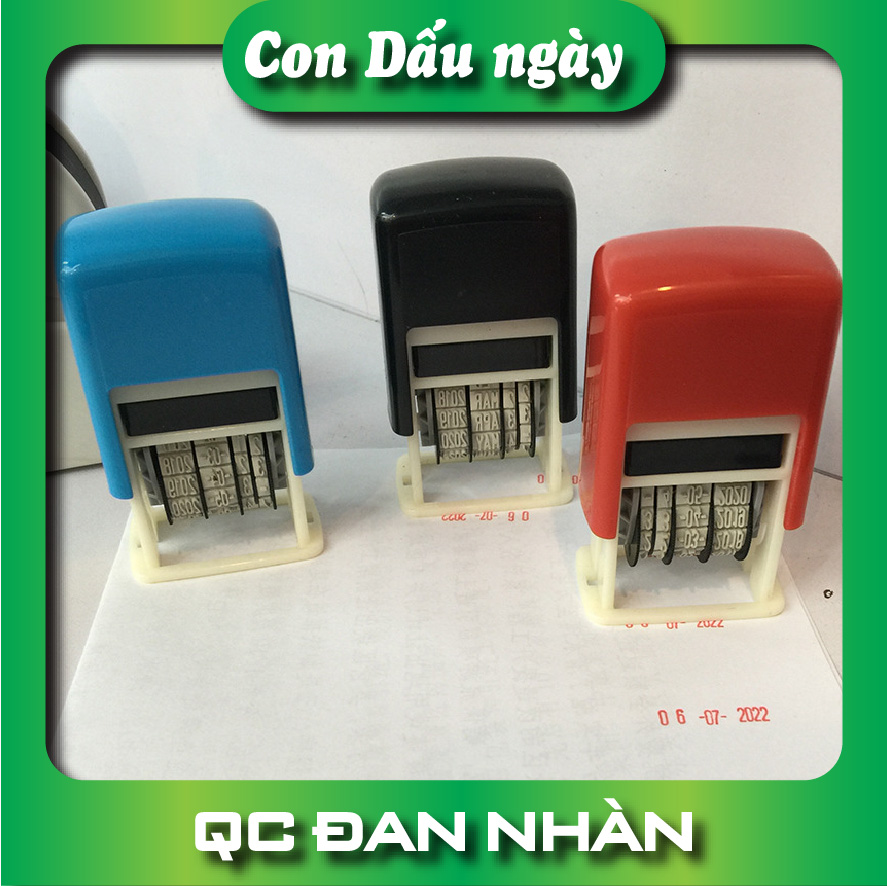 con dấu ngày tháng năm chữ cao 4mm