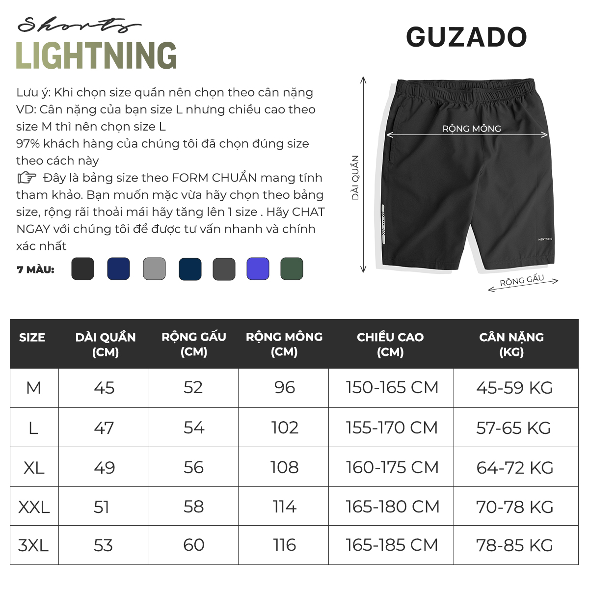 Quần đùi thể thao Guzado, Quần Short nam thể thao, chất gió mềm siêu mịn, co giãn tốt, vận động thoải mái, quần mặc nhà hoặc chơi thể thao GSR01