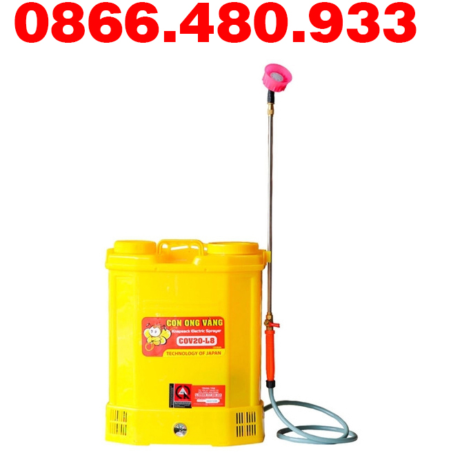 Bình phun xịt điện con ong vàng 20l cov20-l8