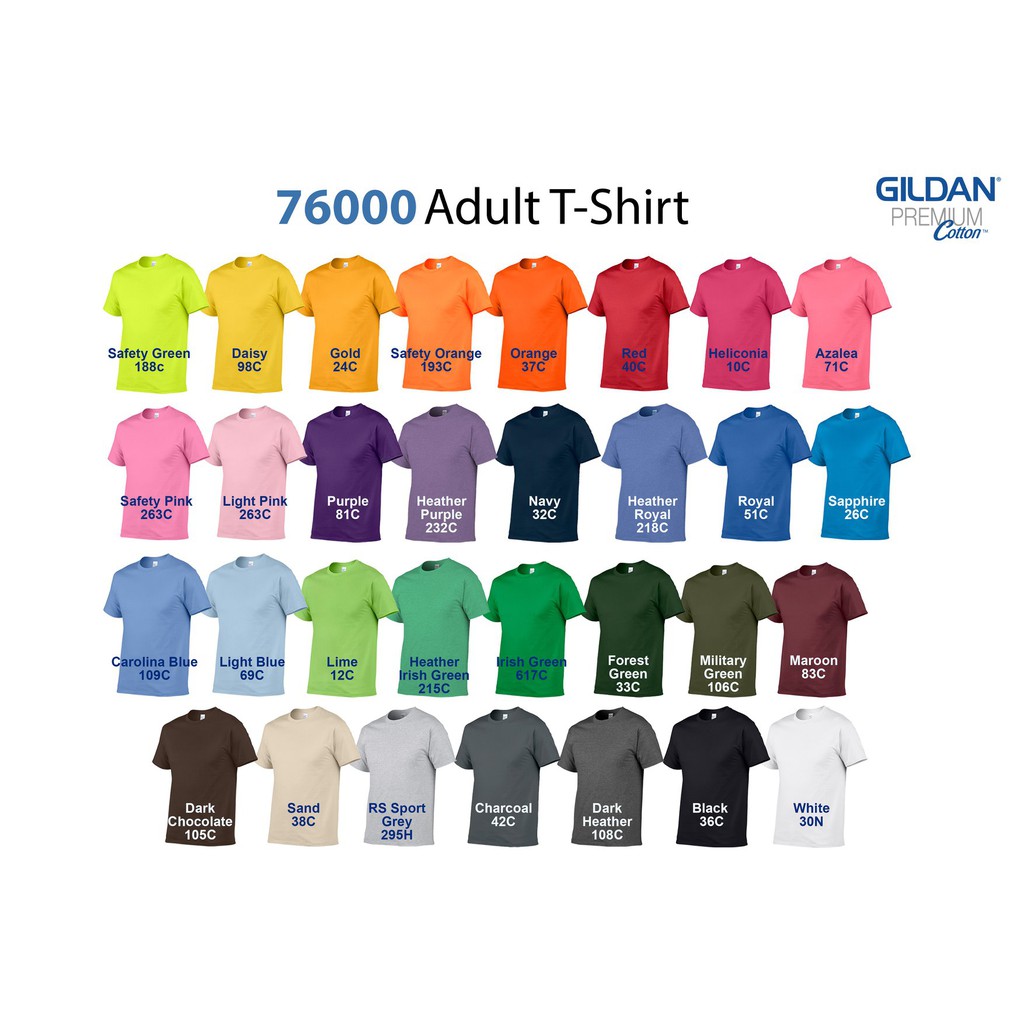 [ÁO THUN MỸ] Áo thun Gildan Premium màu đỏ [MÃ: 40C-76000]