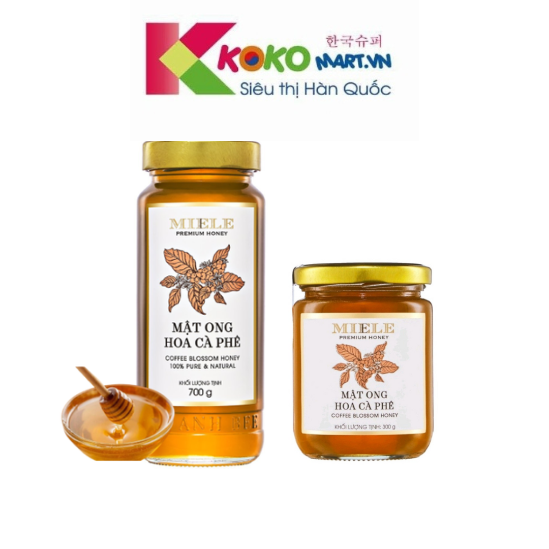 Mật Ong Hoa Cà Phê Miele 300g và 700g