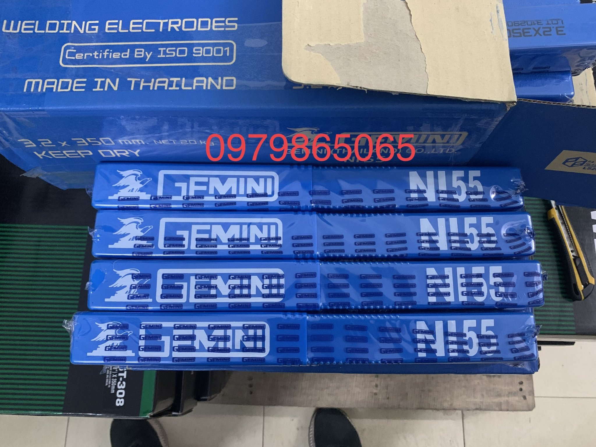 hàn gang ni55 3.2m 5 que