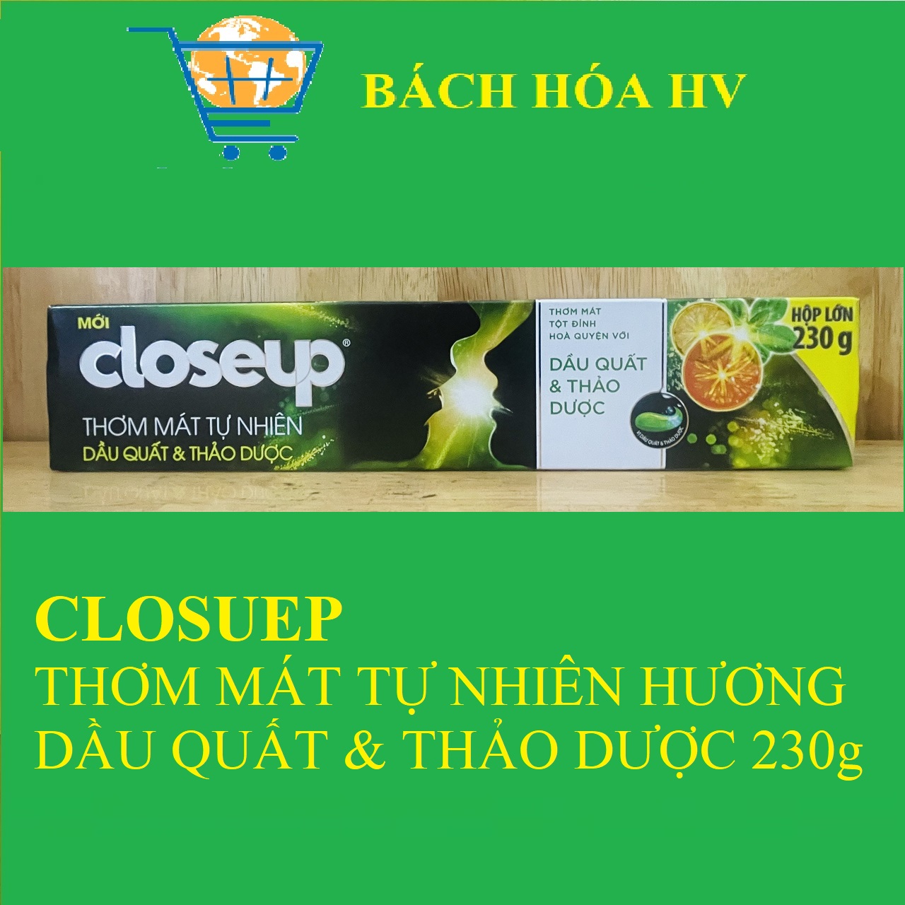 CLOSEUP kem đánh răng 230g - BACH HOA HV