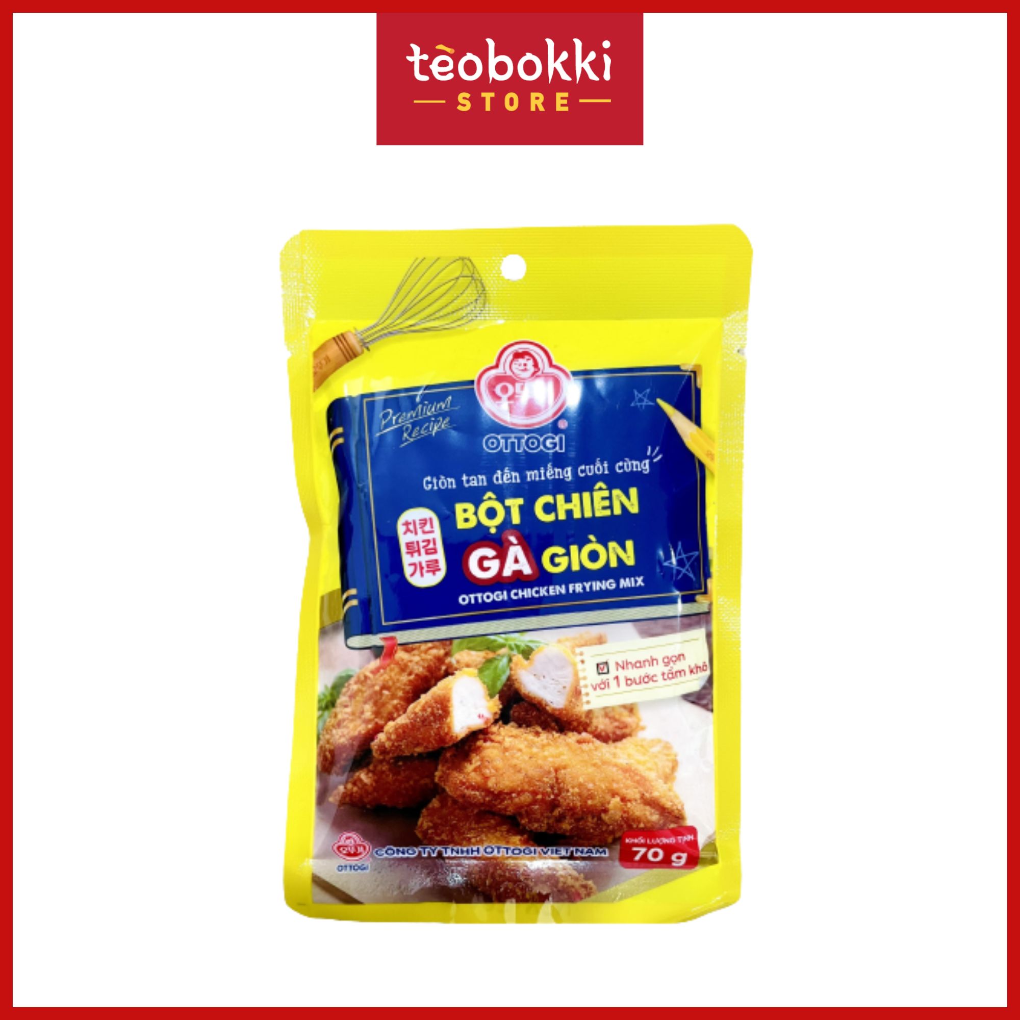 Bột chiên gà giòn Ottogi 70g