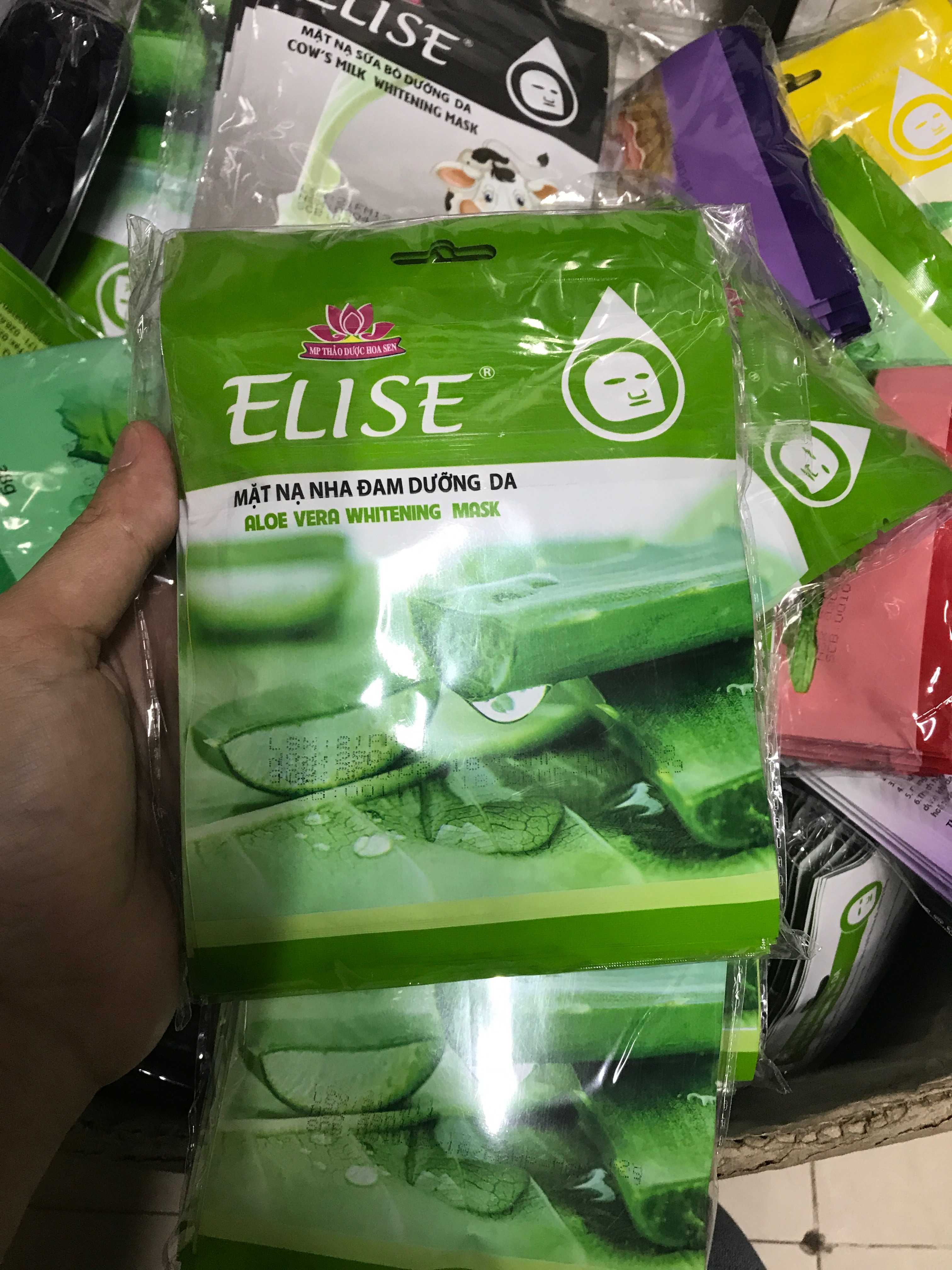 Combo 5 miếng mặt nạ nha đam Elise - Thoitrangtocnhuom