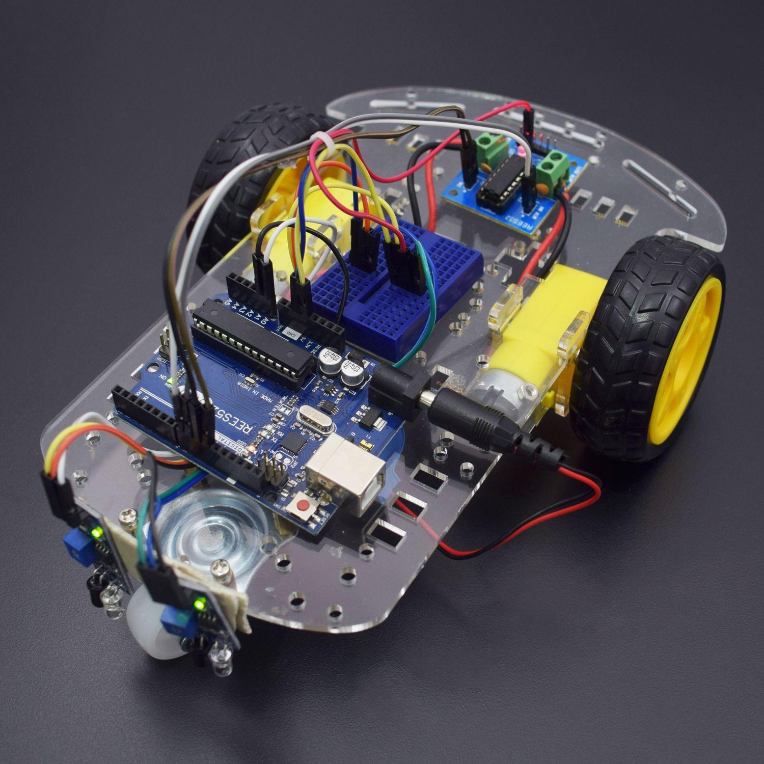 Combo robot dò đường
