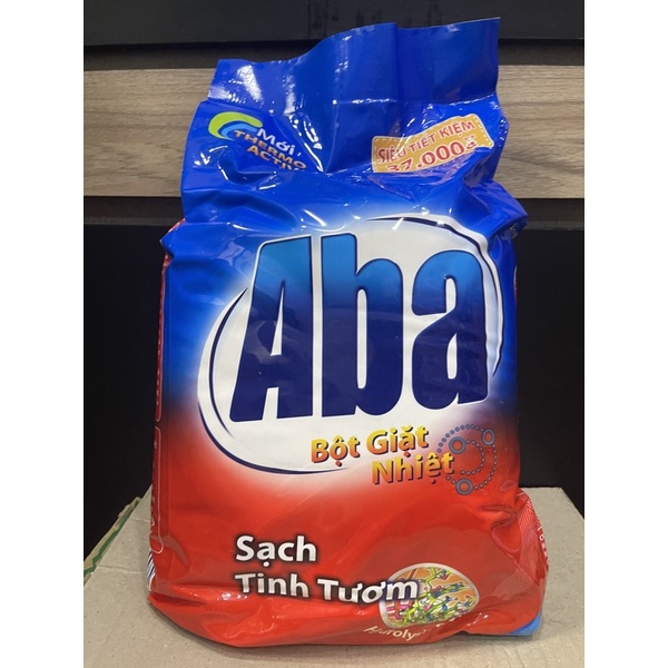 Bột Giặt Nhiệt Aba Sạch Tinh Tươm 3kg