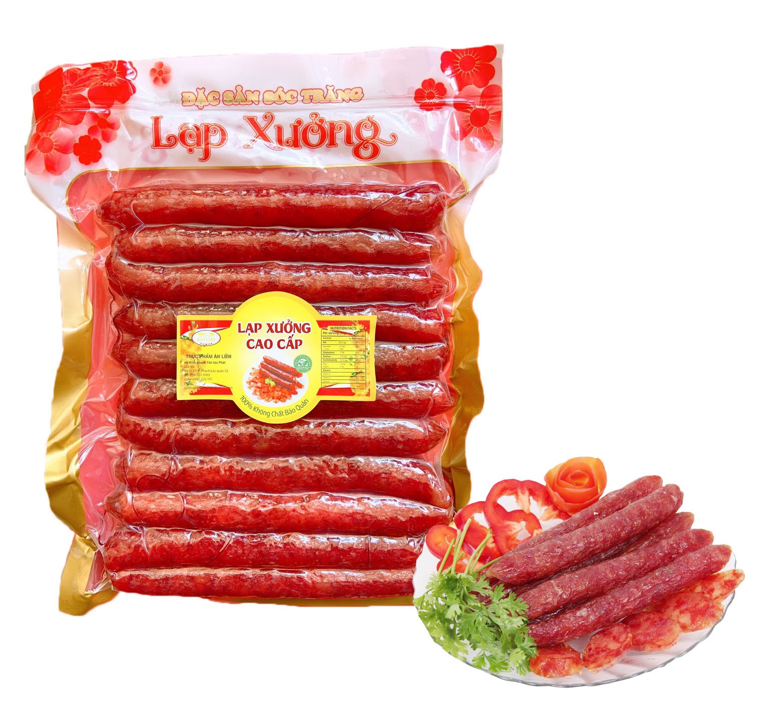 LẠP XƯỞNG TÔM TÂN LỘC PHÁT - BỊCH 500G