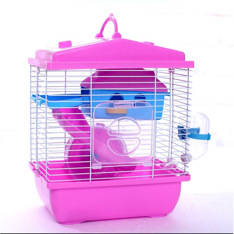 Lồng chuột hamster đầy đủ phụ kiện [ MUA LỒNG TẶNG THỨC ĂN ] [ Sản phẩm và phụ kiện như hình ]