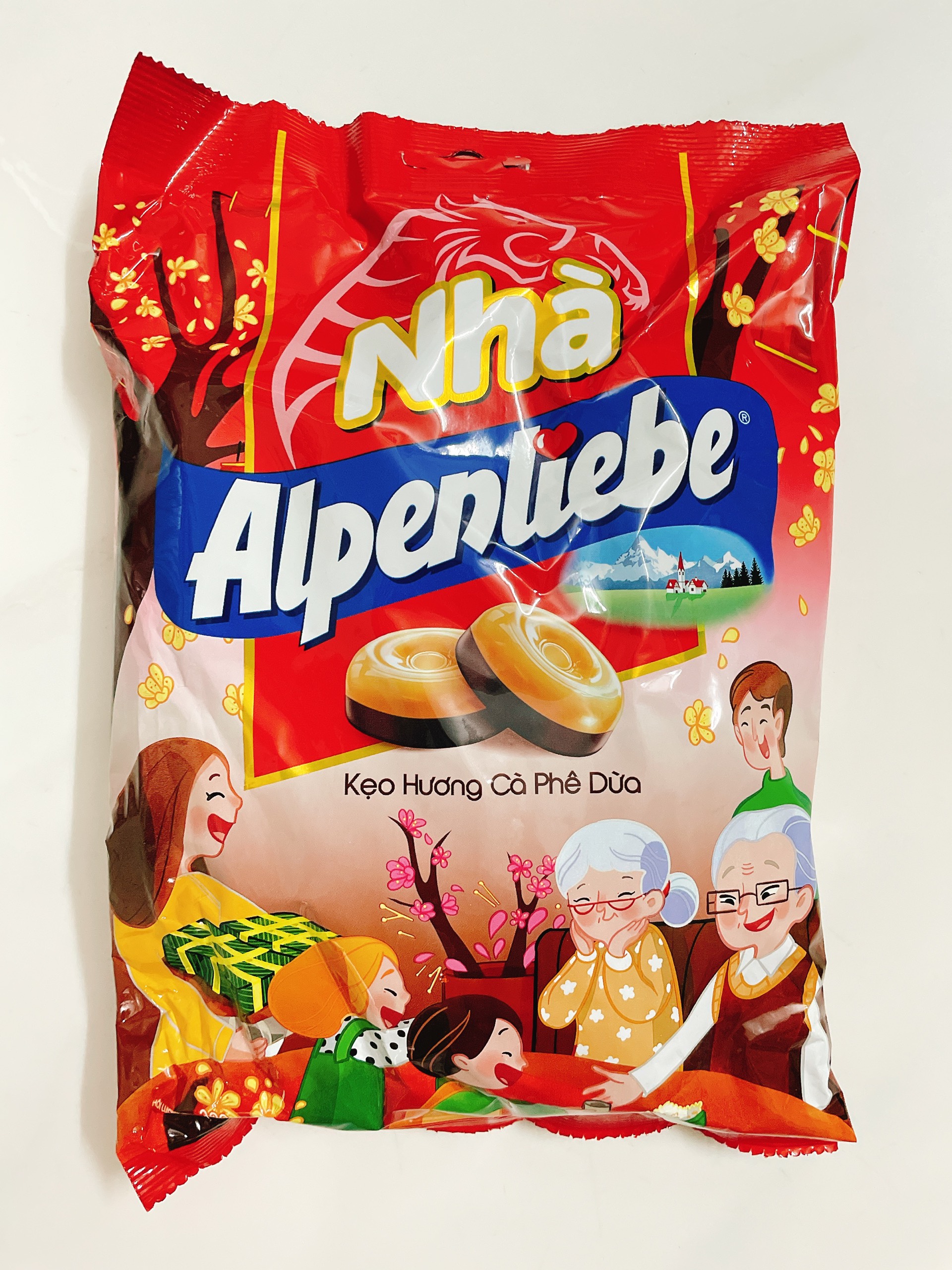 Kẹo Alpenliebe Hương Cà Phê Dừa - 329g