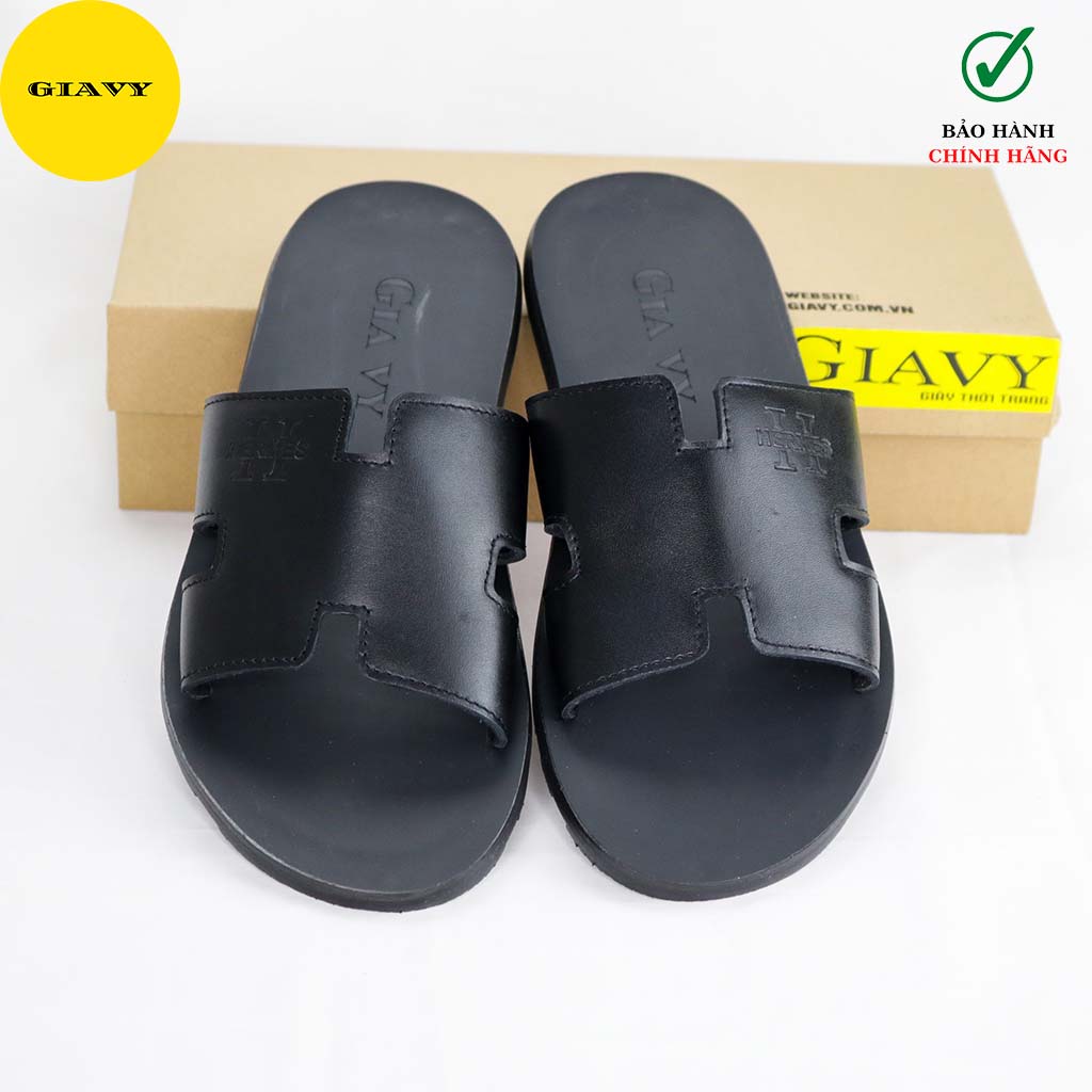 Dép nam quai chữ h thời trang d901 - giavy