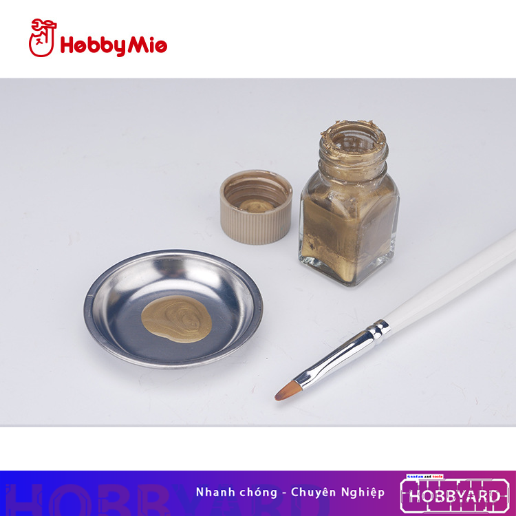 Chén pha sơn Paint Tray Hobby Mio - 1 bộ 10 chén
