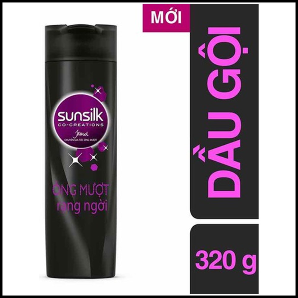 Dầu gội sunsilk óng mượt rạng ngời chai 320g