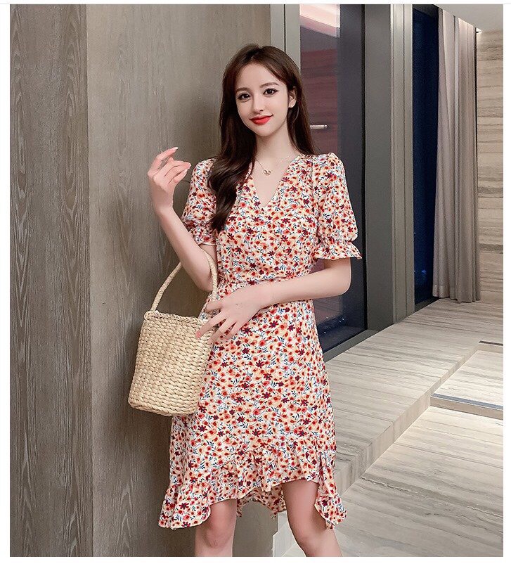 đầm hoa nhí siêu xinh