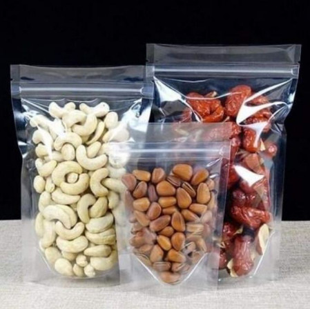 Túi Zipper đáy đứng 2 mặt trong (1kg)