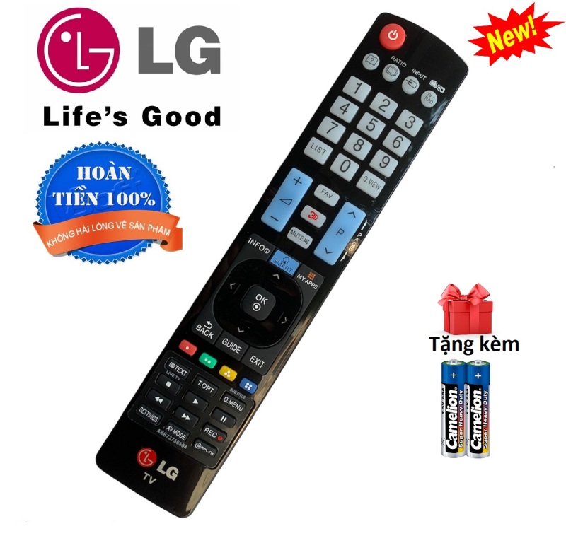 Bảng giá Điều khiển tivi LG remote tv LG - Hàng mới sịn [ tặng kèm pin ]