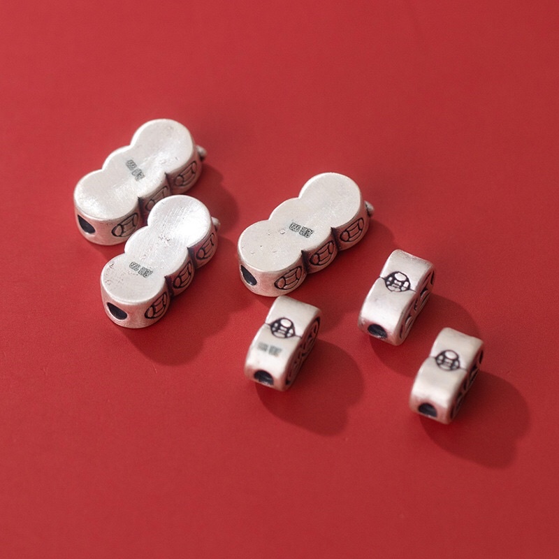 [S925] Charm bạc 3D kim tiền - MH76