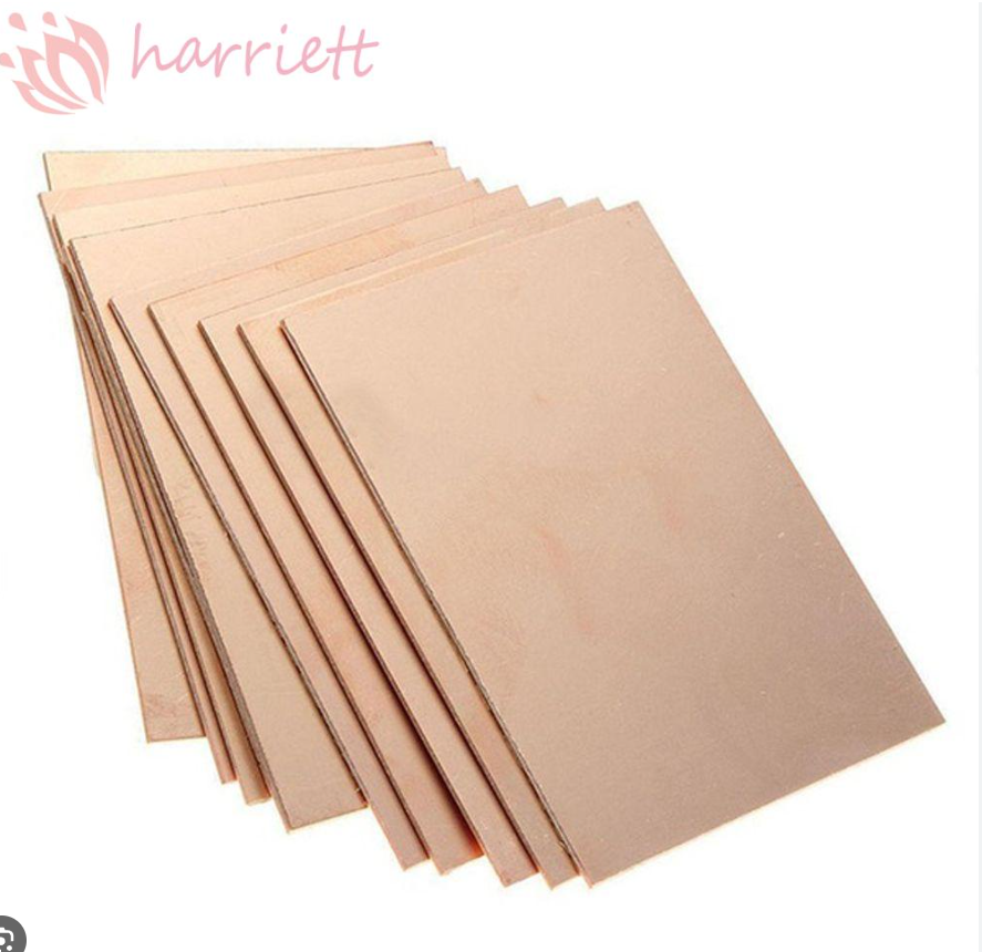 Phíp Đồng FR4 15x20CM 1.6MM A5 1 Mặt (Phíp thủy tinh)