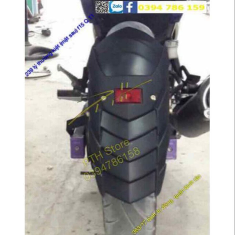 Chắn bùn kiểu z1k cho winner x/exciter 2019