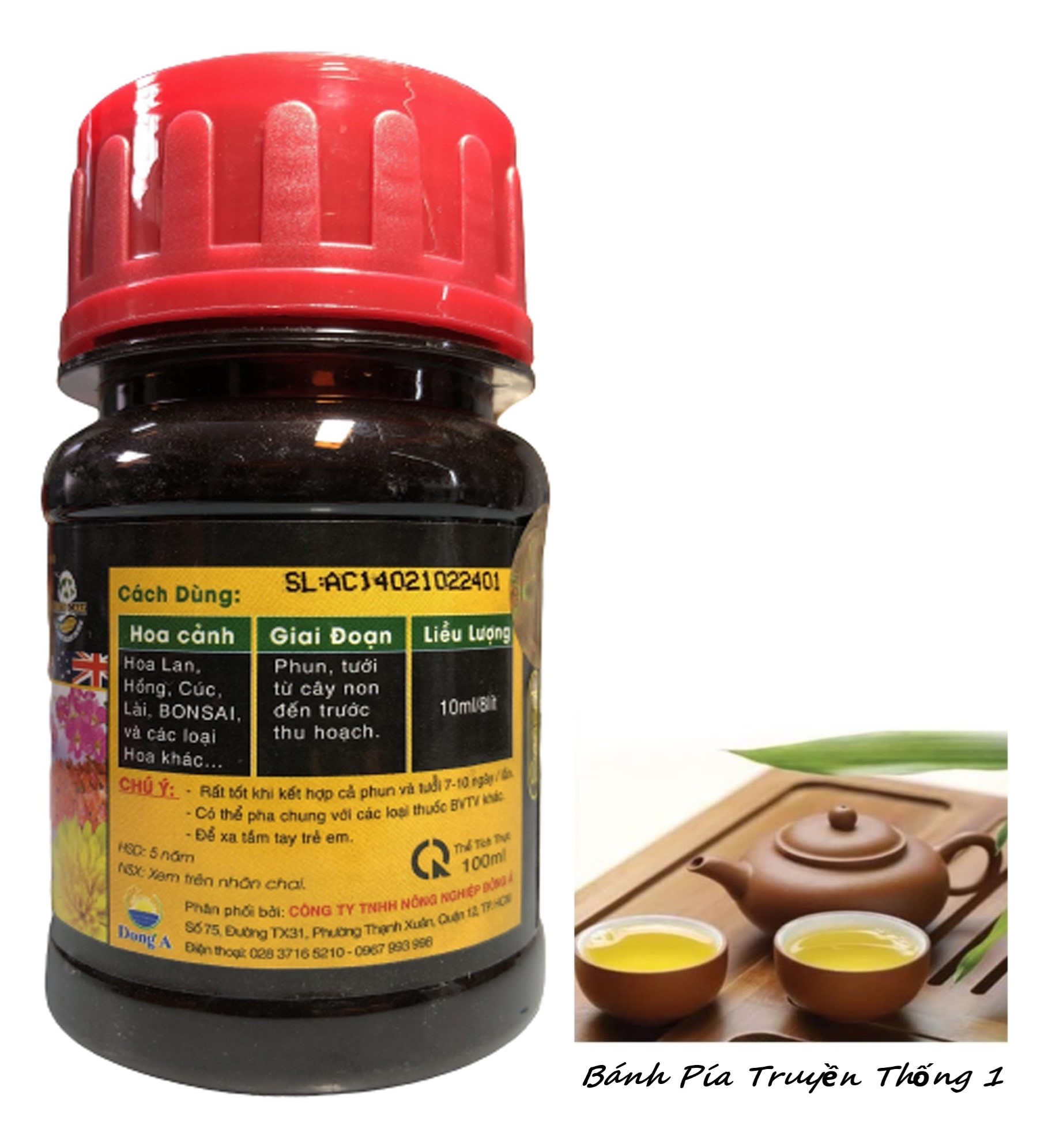 Phân Bón Lá Đa Trung Lượng Org-Hum - #439A# 100ml