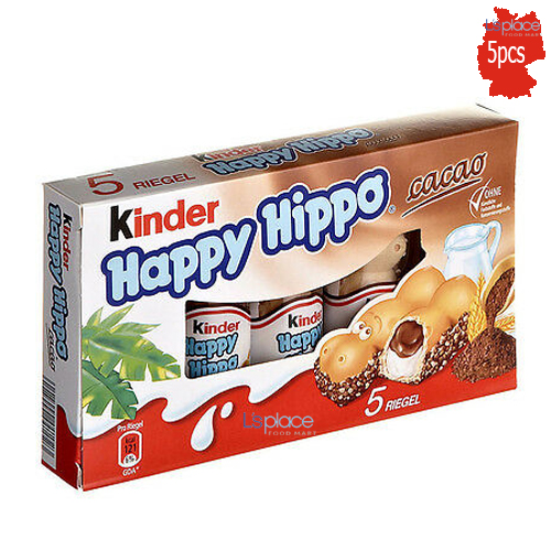 Socola cacao Hà mã Happy Hippo Kinder 5pcs -l83