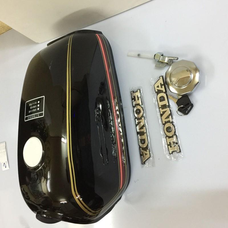 Thùng xăng xe CD 50 70 đen đầy đủ linh kiện