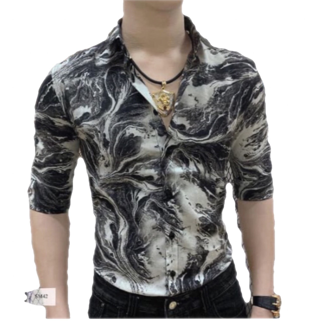 [HCM]ÁO SƠ MI PHI LỤA NAM THỜI TRANG CAO CẤP SHOPHAVY1992 HOTS2020 (3 MẪU)