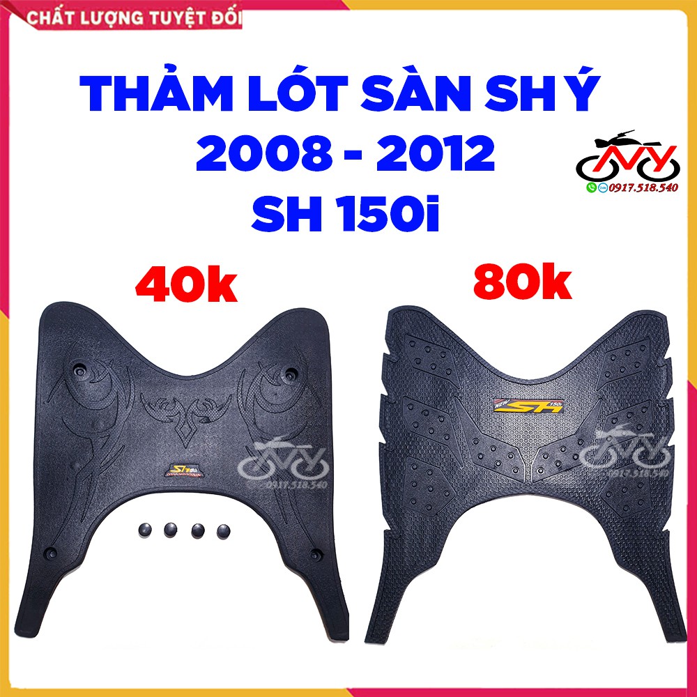 Thảm Để Chân Sh Ý , Sh Nhập 2008 - 2012 , Thảm Lót Sàn SH Ý