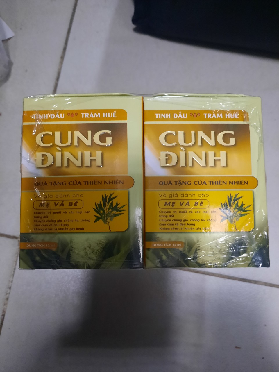 TINH DẦU TRÀM HUẾ CUNG ĐÌNH 12ML