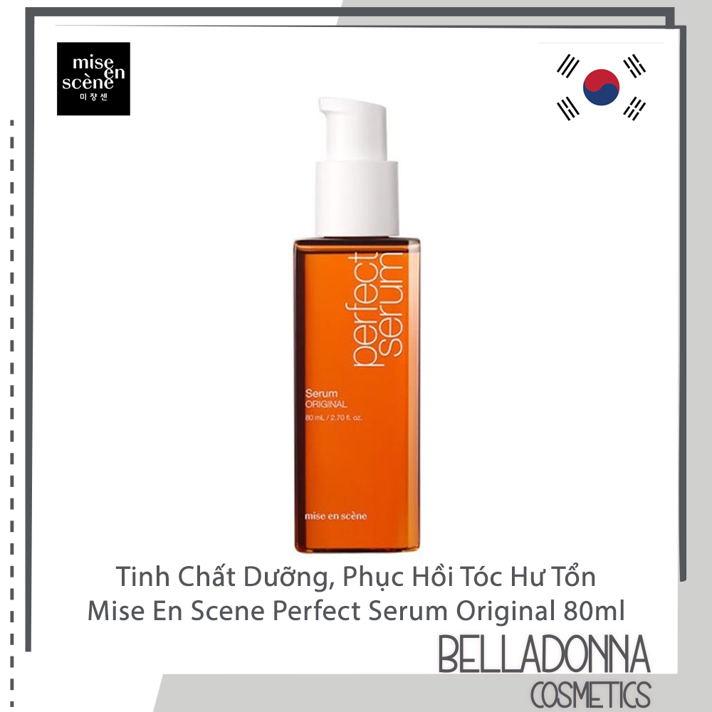 Tinh Chất Dưỡng, Phục Hồi Tóc Hư Tổn Mise En Scene Perfect Serum 80ml