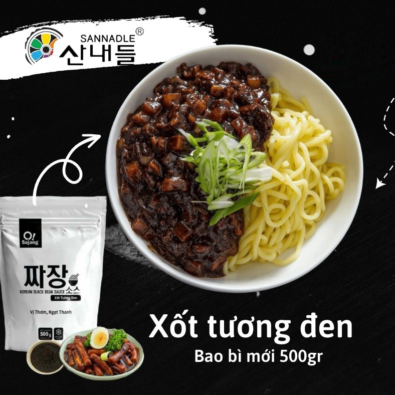 Sốt Tương Đen Hàn Quốc 500Gr