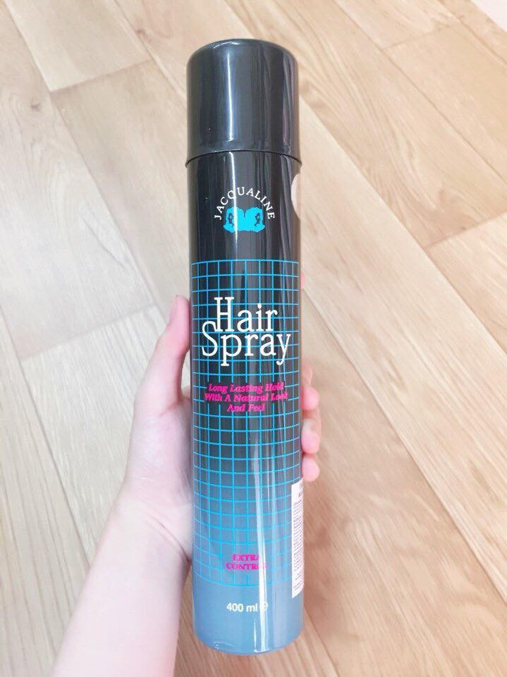 Gôm xịt tóc jacqualine hair spray 400ml chính hãng