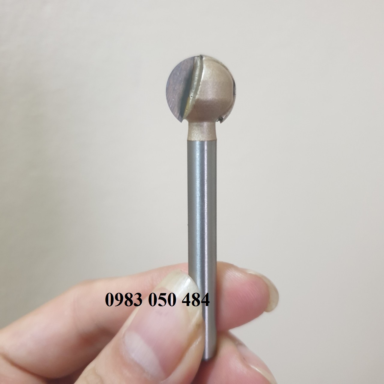 Mũi phay gỗ quả đào - mũi phá gỗ trục 6mm