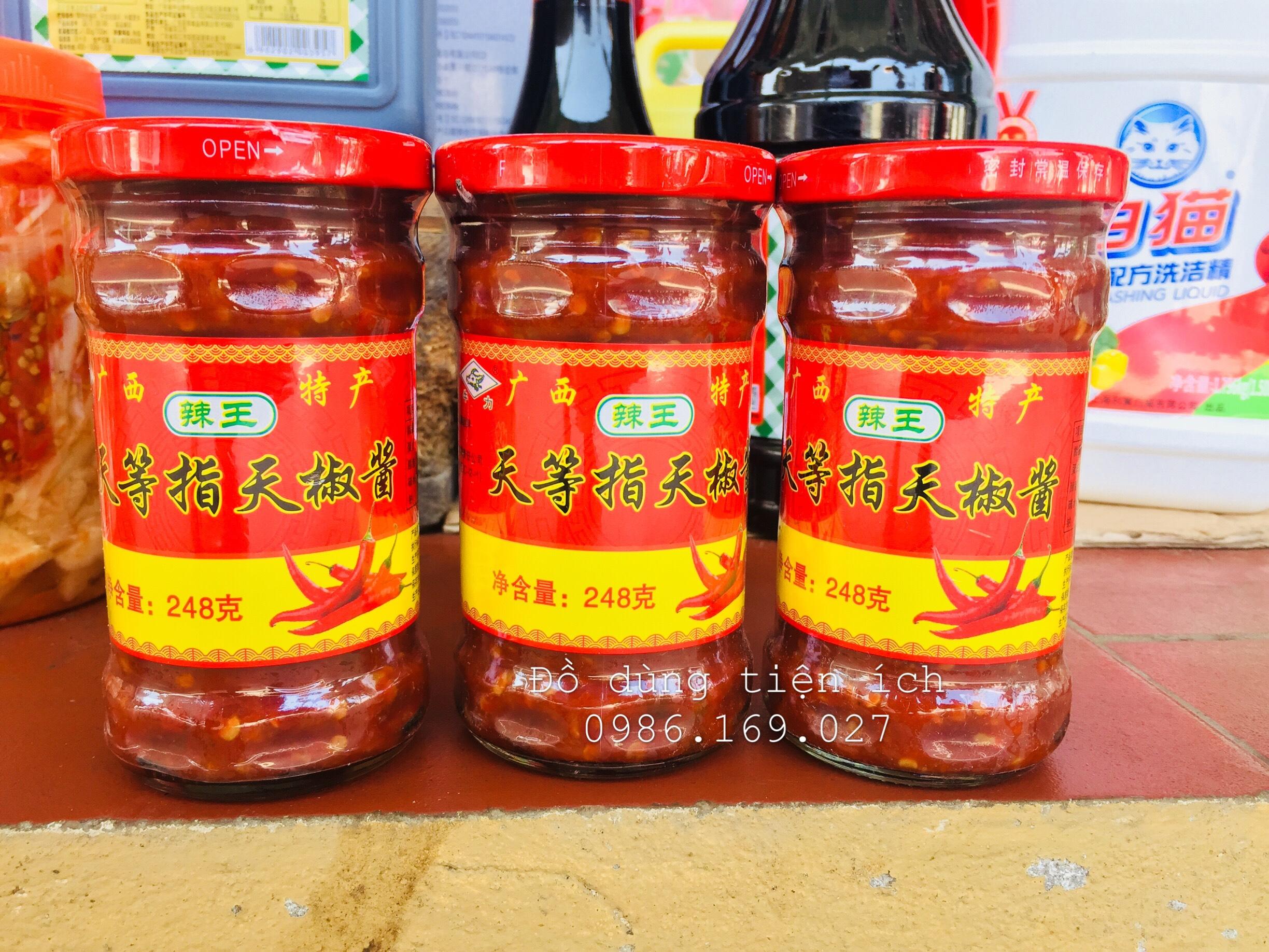 LỌ ỚT XAY TỎI NỘI ĐỊA 248Gr