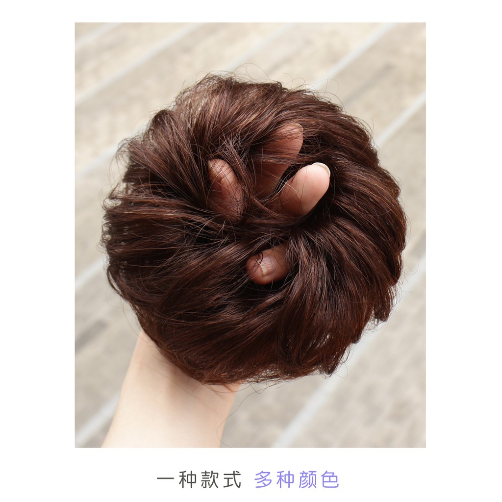 [ Hàng hót ] .Tóc giả nữ bối rối, búi cột xoăn