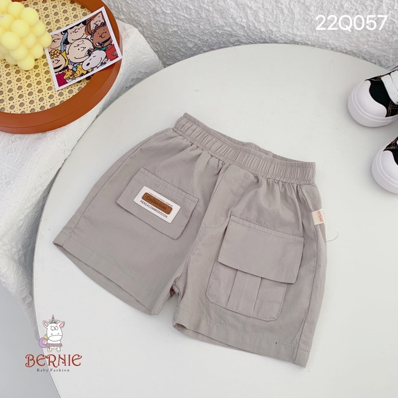 QUẦN SOOC ĐÁP TÚI 4 MÀU SIÊU HOT CHO BÉ