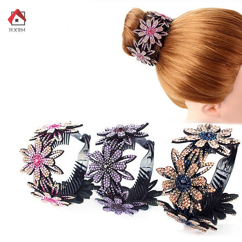 Hair Clip with High-Quality Sparkling Stones