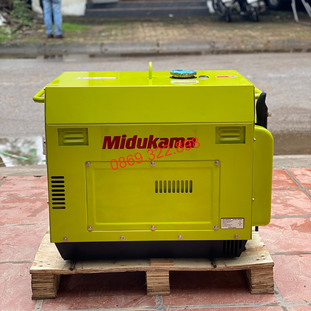 Máy Phát Điện Chạy Dầu 3Kw Midukama GDG 4000ECS