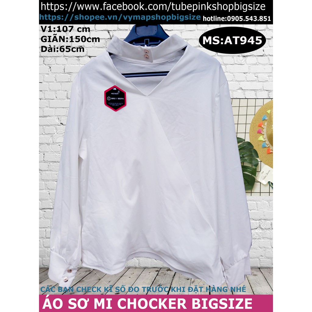 [HCM]áo sơ mi chocker bigsize 70-100kg
