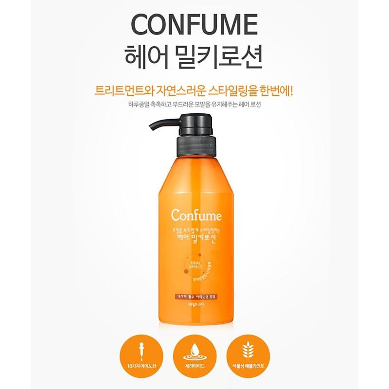 Dầu Xả khô dưỡng và tạo kiểu Tóc Confume Hair Lotion Hàn Quốc 400ml giá rẻ